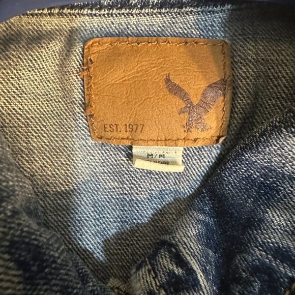 American Eagle Jean Jacket Size M/M - Picture 7 of 10